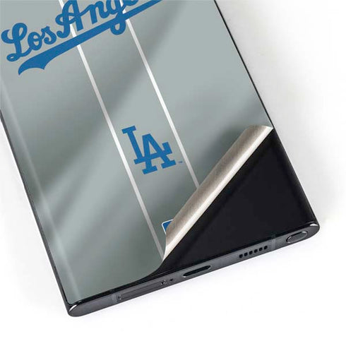 MLB Los Angeles Dodgers Road Jersey Galaxy S22 Ultra Skin