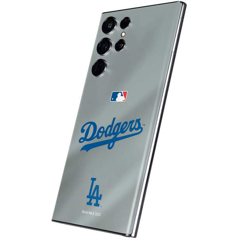 MLB Los Angeles Dodgers Road Jersey Galaxy S22 Ultra Skin