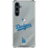 MLB Los Angeles Dodgers Road Jersey Galaxy S23 FE Clear Case