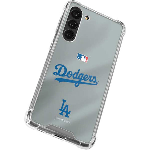 MLB Los Angeles Dodgers Road Jersey Galaxy S23 Plus Clear Case