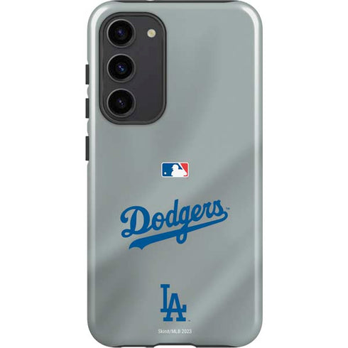 MLB Los Angeles Dodgers Road Jersey Galaxy S23 Plus Pro Case