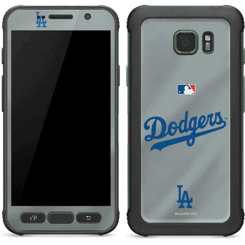 MLB Los Angeles Dodgers Road Jersey Galaxy S7 Active Skin