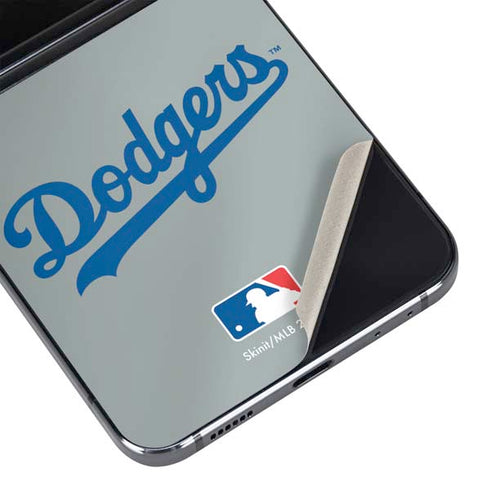 MLB Los Angeles Dodgers Road Jersey Galaxy Z Flip5 5G Skin