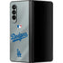 MLB Los Angeles Dodgers Road Jersey Galaxy Z Fold3 5G Skin