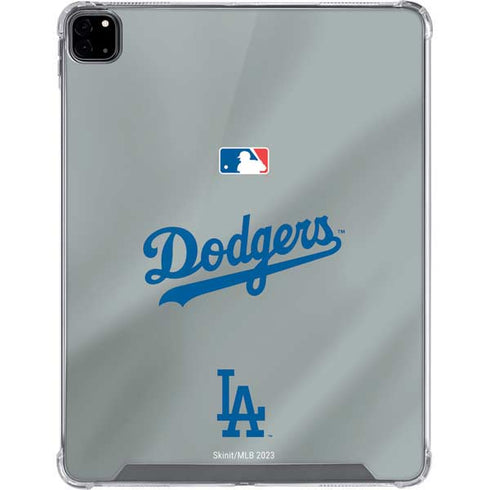 MLB Los Angeles Dodgers Road Jersey iPad Pro 12.9in (2020) Clear Case