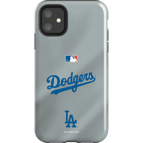 MLB Los Angeles Dodgers Road Jersey iPhone 11 Impact Case