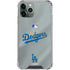 MLB Los Angeles Dodgers Road Jersey iPhone 11 Pro Max Clear Case