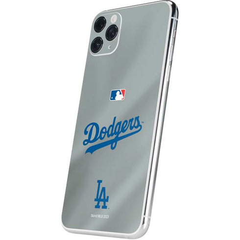 MLB Los Angeles Dodgers Road Jersey iPhone 11 Pro Max Skin
