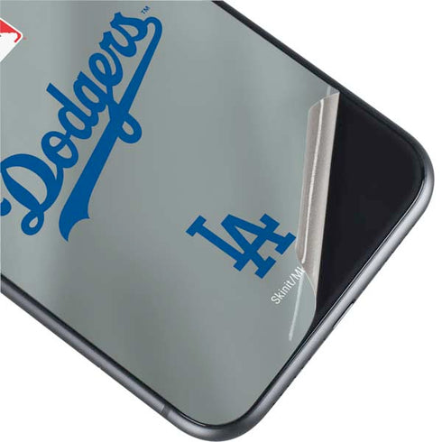 MLB Los Angeles Dodgers Road Jersey iPhone 11 Skin