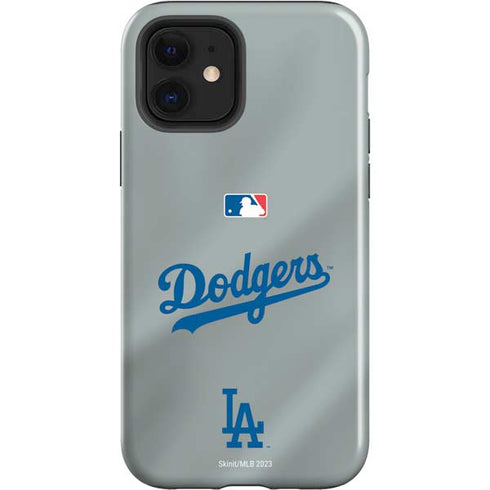 MLB Los Angeles Dodgers Road Jersey iPhone 12 Impact Case