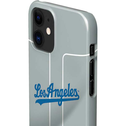 MLB Los Angeles Dodgers Road Jersey iPhone 12 Mini Lite Case
