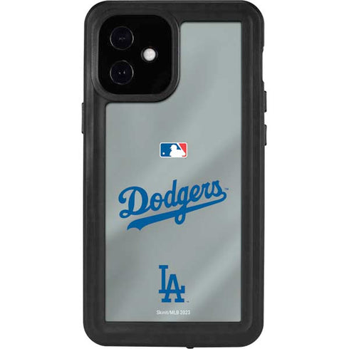 MLB Los Angeles Dodgers Road Jersey iPhone 12 Mini Waterproof Case