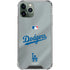 MLB Los Angeles Dodgers Road Jersey iPhone 12 Pro Clear Case
