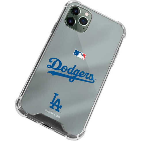 MLB Los Angeles Dodgers Road Jersey iPhone 12 Pro Max Clear Case
