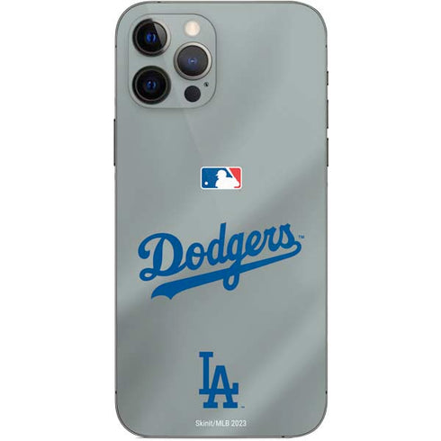 MLB Los Angeles Dodgers Road Jersey iPhone 12 Pro Skin