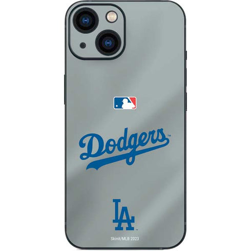 MLB Los Angeles Dodgers Road Jersey iPhone 13 Mini Skin