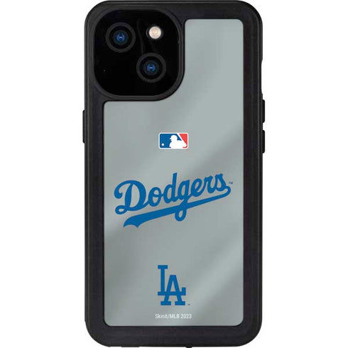 MLB Los Angeles Dodgers Road Jersey iPhone 13 Mini Waterproof Case