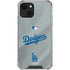 MLB Los Angeles Dodgers Road Jersey iPhone 15 Plus Clear Case