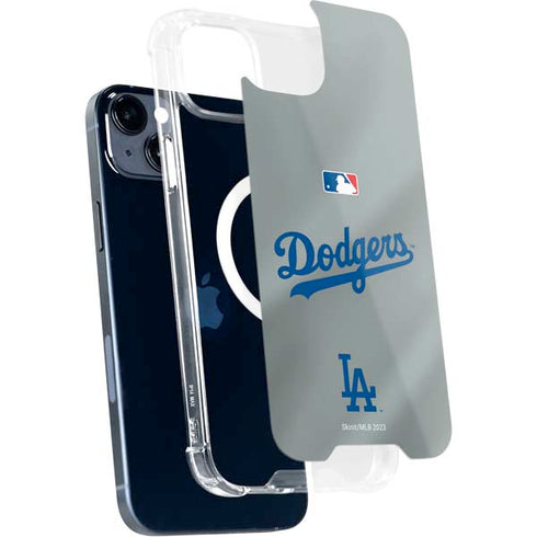 MLB Los Angeles Dodgers Road Jersey iPhone 15 Plus MagSafe Case