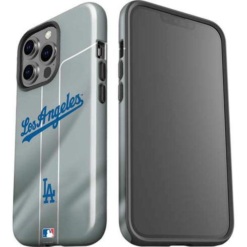 MLB Los Angeles Dodgers Road Jersey iPhone 15 Pro Impact Case