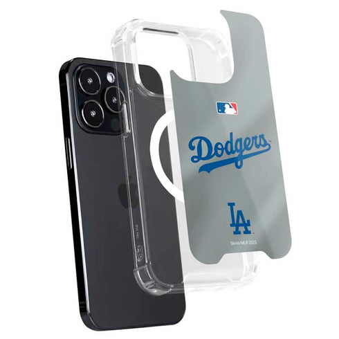 MLB Los Angeles Dodgers Road Jersey iPhone 15 Pro MagSafe Case