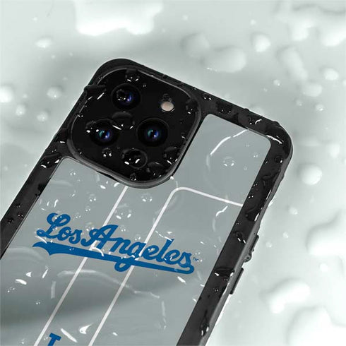 MLB Los Angeles Dodgers Road Jersey iPhone 14 Pro Max Waterproof Case
