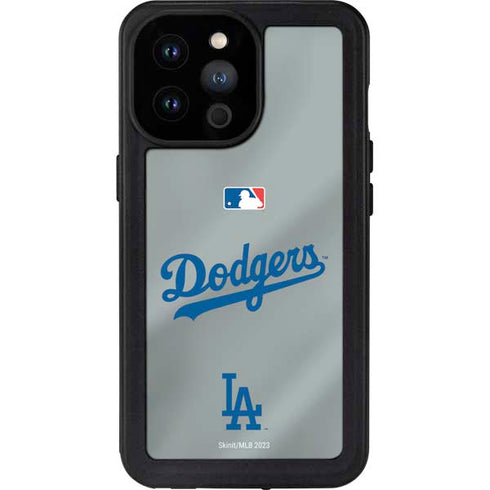 MLB Los Angeles Dodgers Road Jersey iPhone 14 Pro Max Waterproof Case