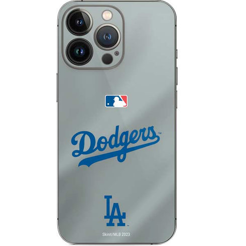 MLB Los Angeles Dodgers Road Jersey iPhone 14 Pro Skin
