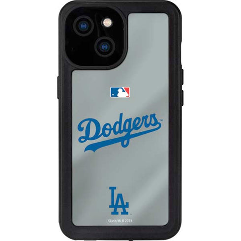 MLB Los Angeles Dodgers Road Jersey iPhone 15 Waterproof Case