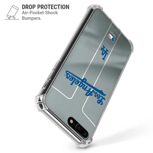 MLB Los Angeles Dodgers Road Jersey iPhone 7/8 Plus Clear Case