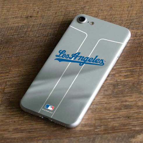 MLB Los Angeles Dodgers Road Jersey iPhone 8 Skin
