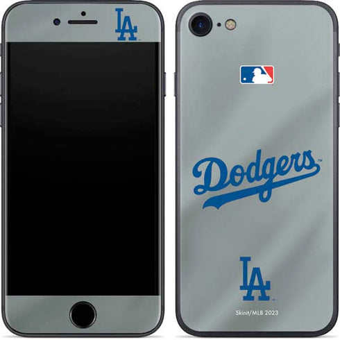MLB Los Angeles Dodgers Road Jersey iPhone 8 Skin