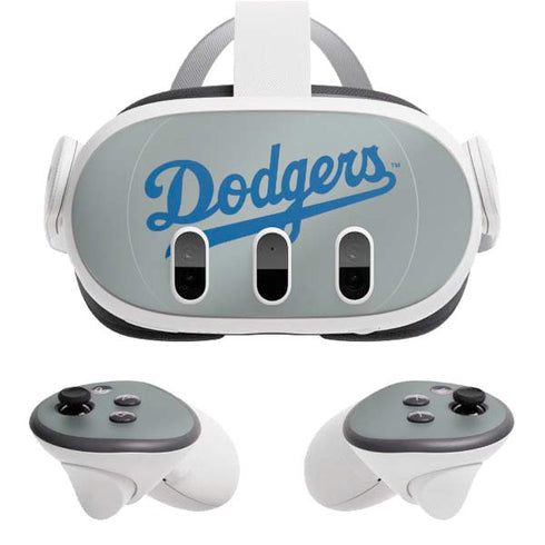 MLB Los Angeles Dodgers Road Jersey Meta Quest 3 Skin