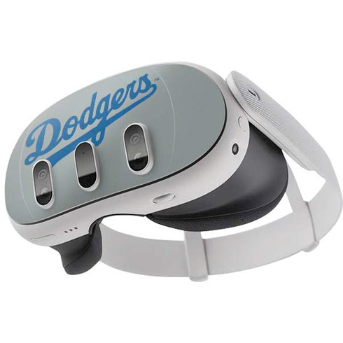 MLB Los Angeles Dodgers Road Jersey Meta Quest 3 Skin