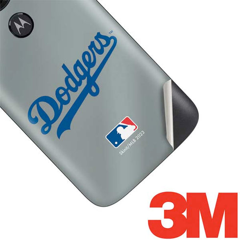 MLB Los Angeles Dodgers Road Jersey Moto E5 Play Skin