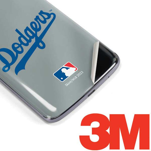MLB Los Angeles Dodgers Road Jersey Moto E5 Plus Skin
