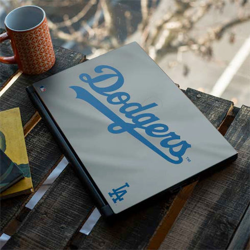 MLB Los Angeles Dodgers Road Jersey MSI GS65 Stealth Laptop Skin
