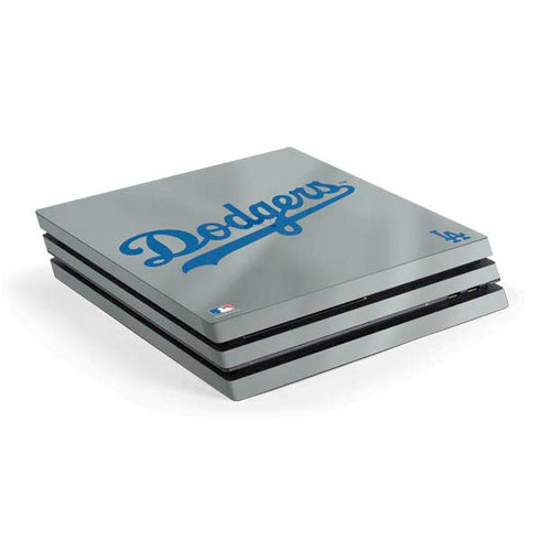 MLB Los Angeles Dodgers Road Jersey PS4 Pro Console Skin