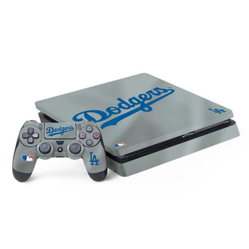 MLB Los Angeles Dodgers Road Jersey PS4 Slim Bundle Skin