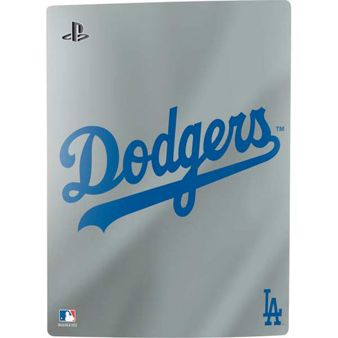 MLB Los Angeles Dodgers Road Jersey PS5 Console Skin