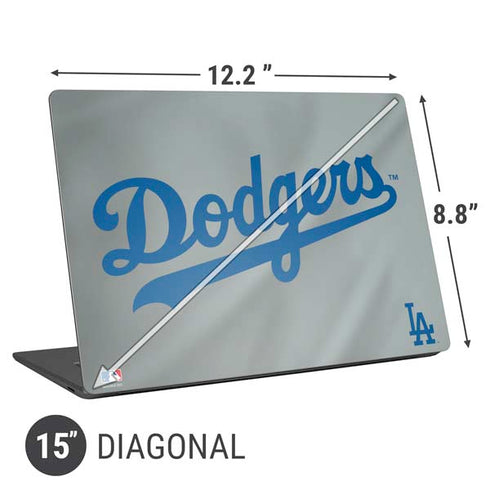 MLB Los Angeles Dodgers Road Jersey Universal Laptop 15in (12.2 x 8.8in) Skin