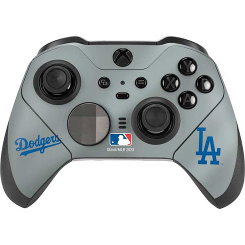 MLB Los Angeles Dodgers Road Jersey Xbox Elite Wireless Controller Series 2 Skin