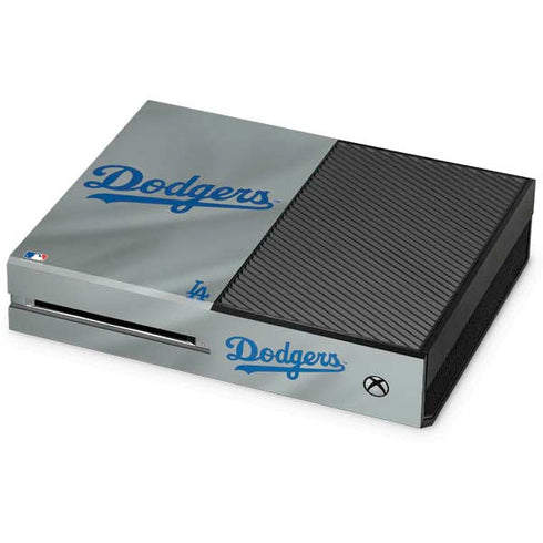 MLB Los Angeles Dodgers Road Jersey Xbox One Console Skin