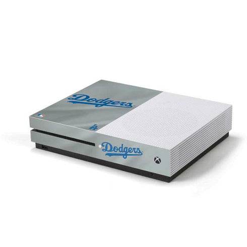 MLB Los Angeles Dodgers Road Jersey Xbox One S Console Skin