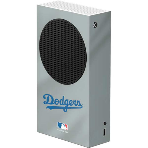 MLB Los Angeles Dodgers Road Jersey Xbox Series S Console Skin