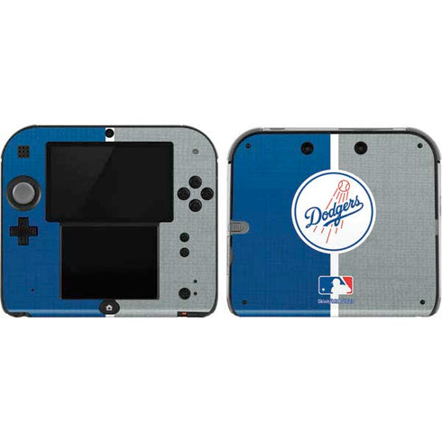 MLB Los Angeles Dodgers Split Nintendo 2DS Skin