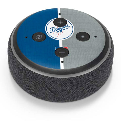 MLB Los Angeles Dodgers Split Amazon Echo Dot Skin