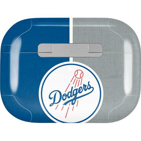 MLB Los Angeles Dodgers Split Apple AirPods Pro Skin