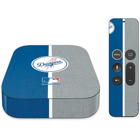 MLB Los Angeles Dodgers Split Apple TV Skin