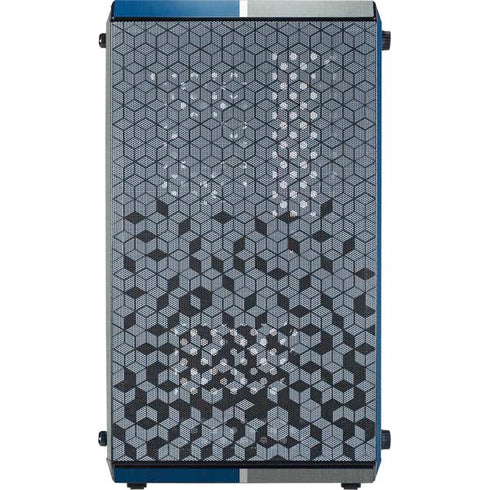 MLB Los Angeles Dodgers Split Cooler Master MasterBox Q300L Mini Tower Skin